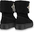 Shop (W) Bottes Neige Louis Vuitton ''Slip-On Noir Stylé'' 1AACHW