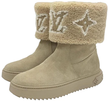 (W) Louis Vuitton Snowdrop ''Taupe'' Sneakers 1AACI5 Lookbook (W) Louis Vuitton Snowdrop ''Taupe'' Sneakers 1AACI5
