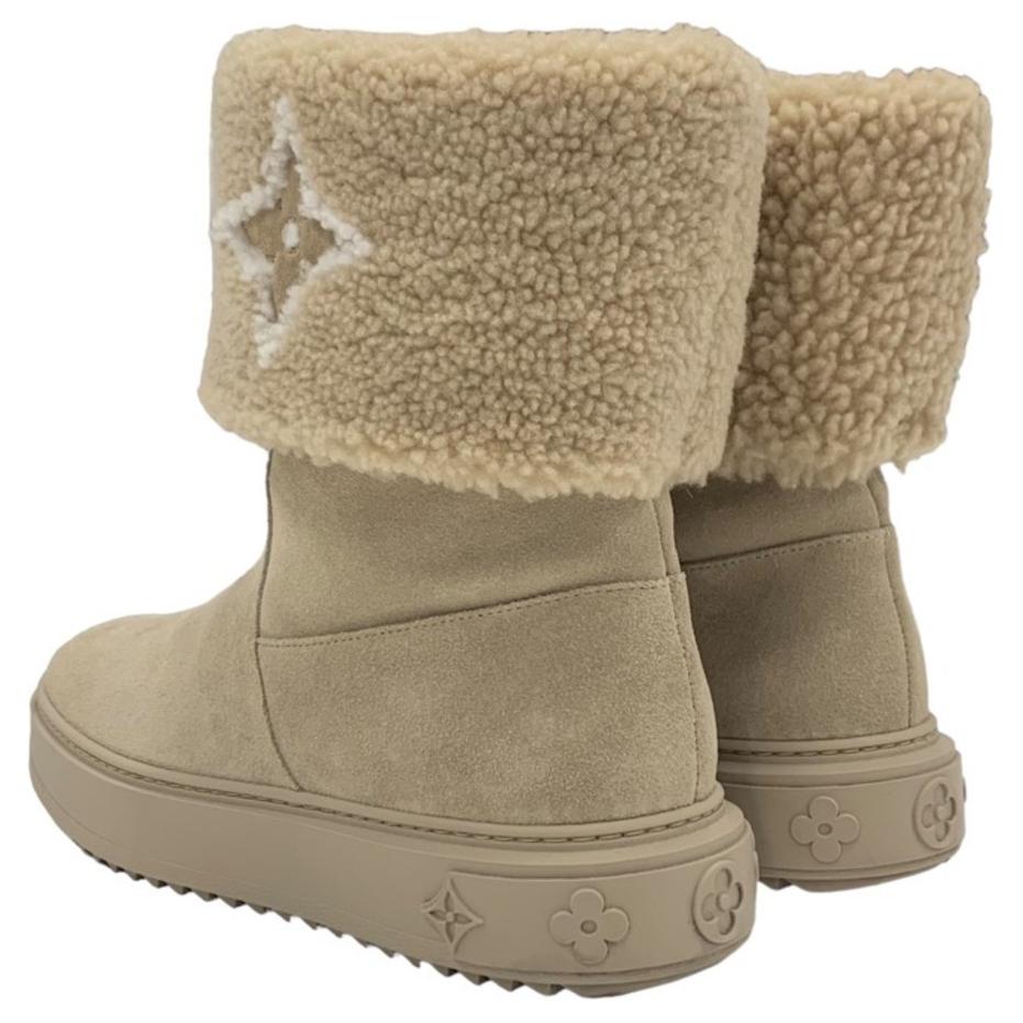 Purchase (W) Louis Vuitton Snowdrop ''Taupe'' Sneakers 1AACI5