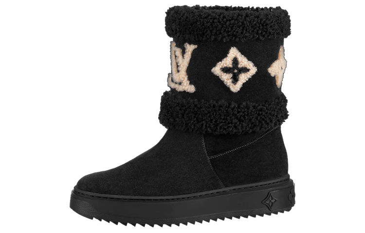 (Women) Louis Vuitton Snowdrop Ankle Boot 'Black' 1A95CX
