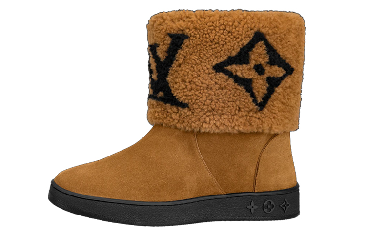 (Women) Louis Vuitton Snowdrop Ankle Boot 'Yellow' 1A8D1M