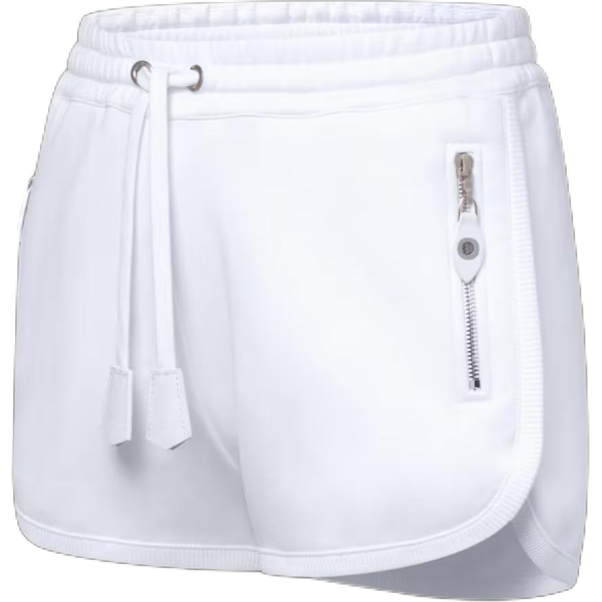 (Women) LOUIS VUITTON Solid Color Elastic Waist Casual Shorts 1AIAGP 圖 4