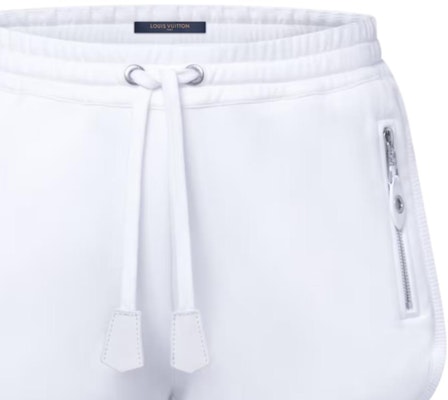 (W) 루이비통 여성 솔리드 컬러 탄성 허리 캐주얼 반바지 1AIAGN 1