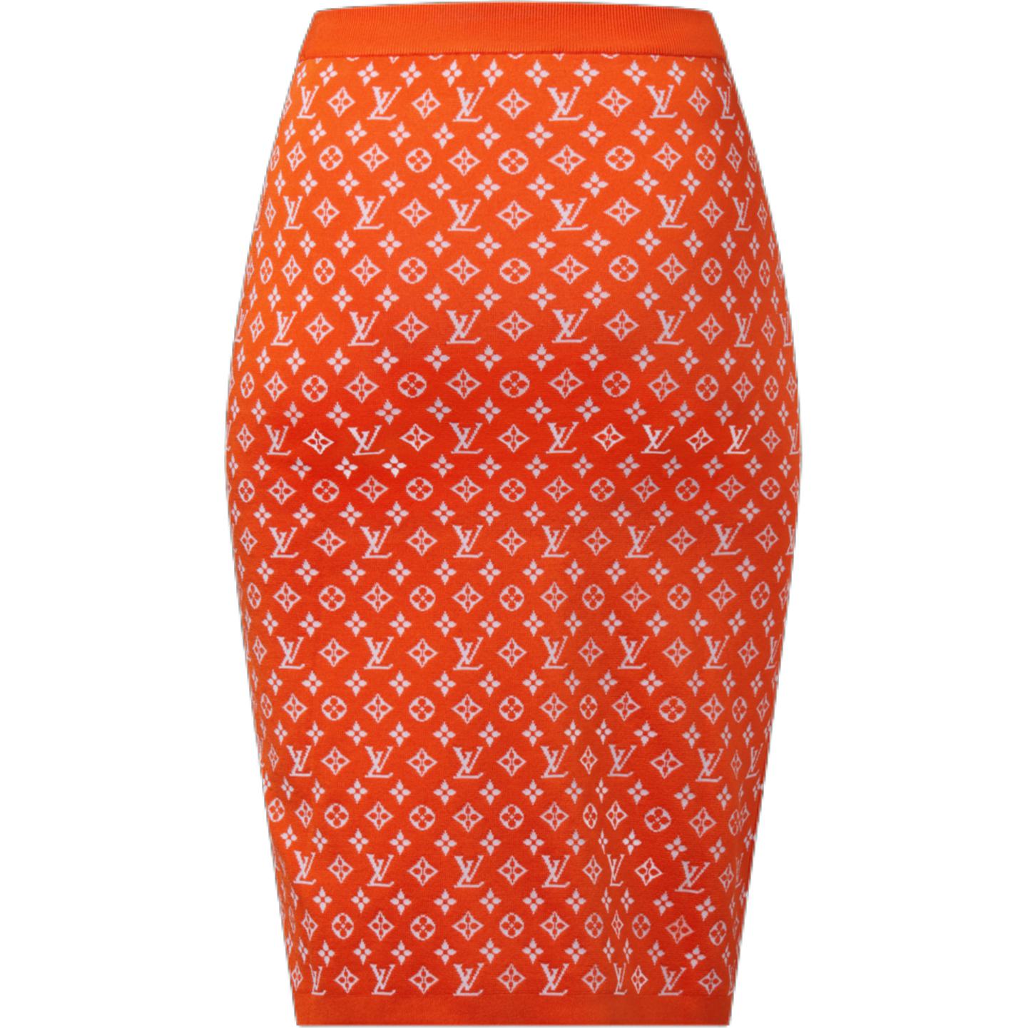 (Women) LOUIS VUITTON Solid Elastic Knit Maxi Skirt 1AI750 圖 3