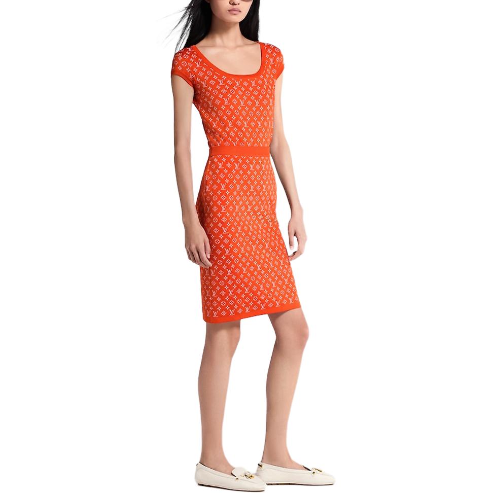 (Women) LOUIS VUITTON Solid Elastic Knit Maxi Skirt 1AI750 圖 7