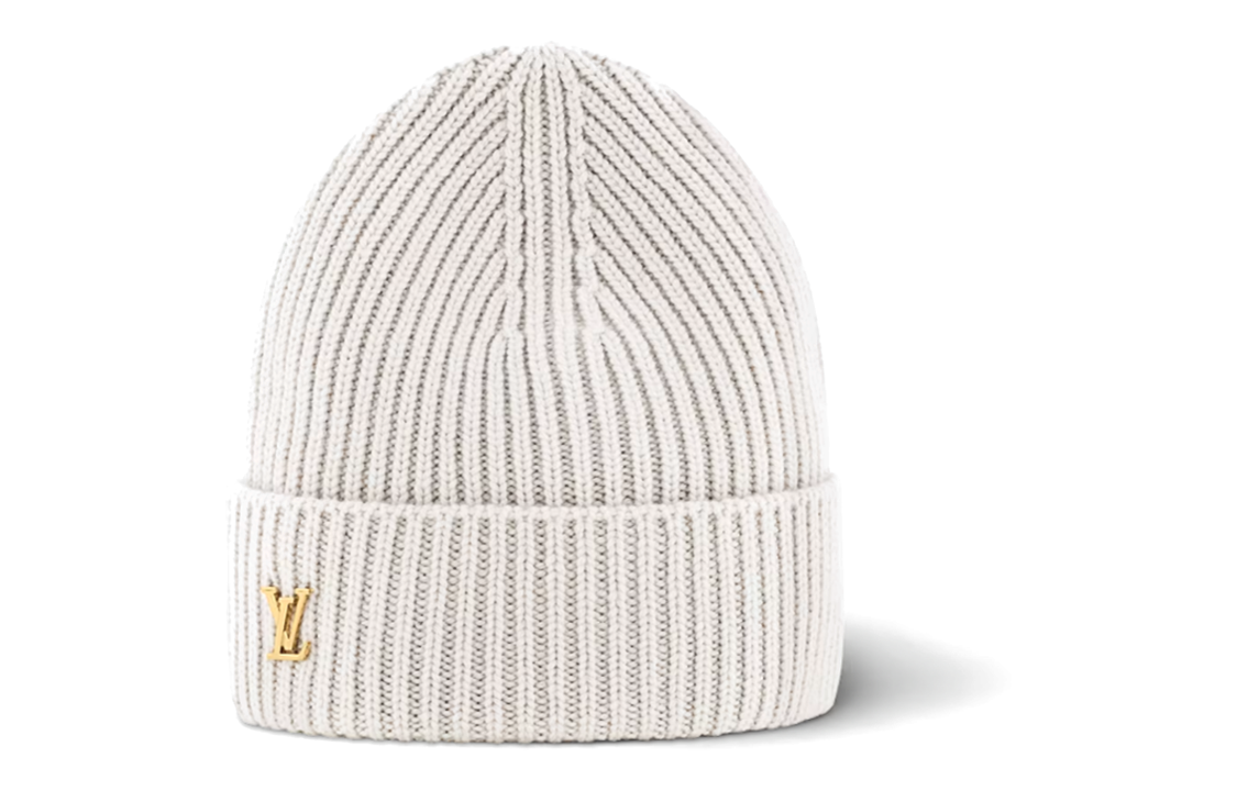 Order (W) 路易威登經典標誌羊絨毛帽灰色 M78970