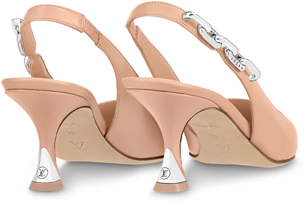 (W) Louis Vuitton Sparkle Slingback 65mm Tumit Tinggi 'Merah Jambu' 1ABPJP Shop (W) Louis Vuitton Sparkle Slingback 65mm Tumit Tinggi 'Merah Jambu' 1ABPJP