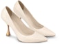 Lookbook (W) Louis Vuitton Sparkle 'Beige Pointed-Toe Stiletto' Kasut Tumit Tinggi 1ABSAV