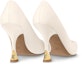 Shop (W) Louis Vuitton Sparkle 'Beige Pointed-Toe Stiletto' Kasut Tumit Tinggi 1ABSAV