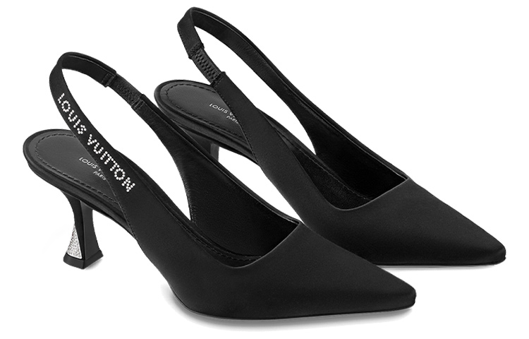 Lookbook LOUIS VUITTON 閃耀 露跟 錐形跟 高跟鞋 女款 黑色