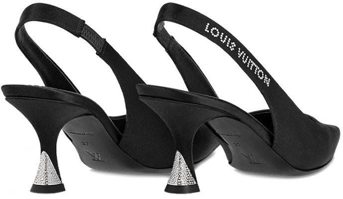 (W) Louis Vuitton Sparkle 'Tumit Kon Hitam' 1AB1IE Shop (W) Louis Vuitton Sparkle 'Tumit Kon Hitam' 1AB1IE