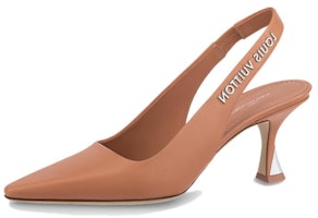 (Women) Louis Vuitton Sparkle 'Brown Pointed Toe Comfort Stiletto' 1AB0PT (Women) Louis Vuitton Sparkle 'Brown Pointed Toe Comfort Stiletto' 1AB0PT