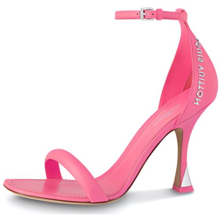 (Women) Louis Vuitton Sparkle 'Pink Open-Toe Sandal' 1AB3JB