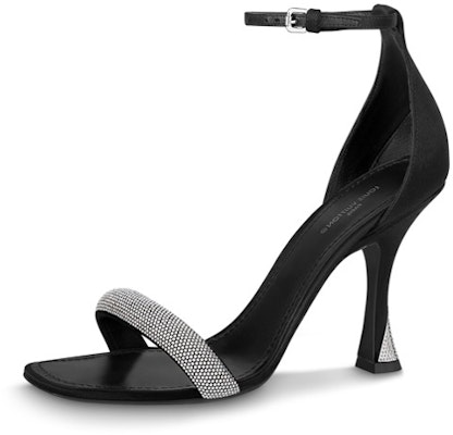 (Women) Louis Vuitton Sparkle 'Satin Rhinestone Stiletto Sandals' 1AB2CJ Buy (Women) Louis Vuitton Sparkle 'Satin Rhinestone Stiletto Sandals' 1AB2CJ