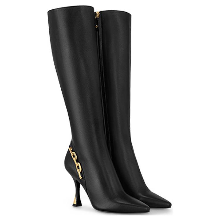 Lookbook (W) 路易威登黑色尖头闪亮靴 1AC6IR