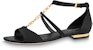 (W) Louis Vuitton Sandal Rata Berkilau 'Black Buckle' 1ABHHA