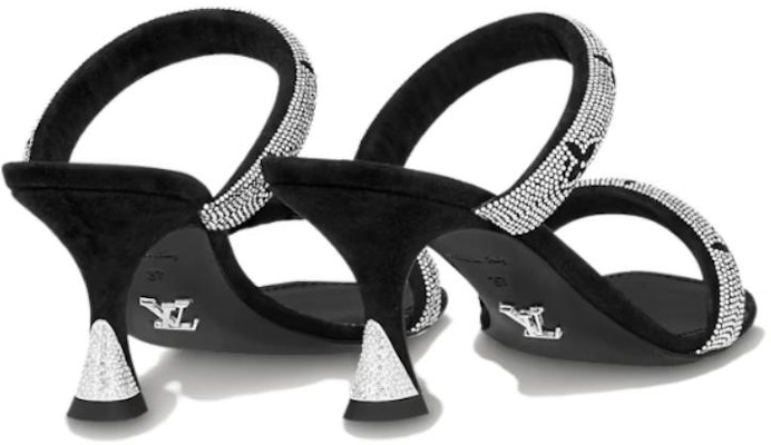 (W) Louis Vuitton Sandalias de Cuero Brillante 'Crystal Refined' Negras 1ABIUX Lookbook (W) Louis Vuitton Sandalias de Cuero Brillante 'Crystal Refined' Negras 1ABIUX