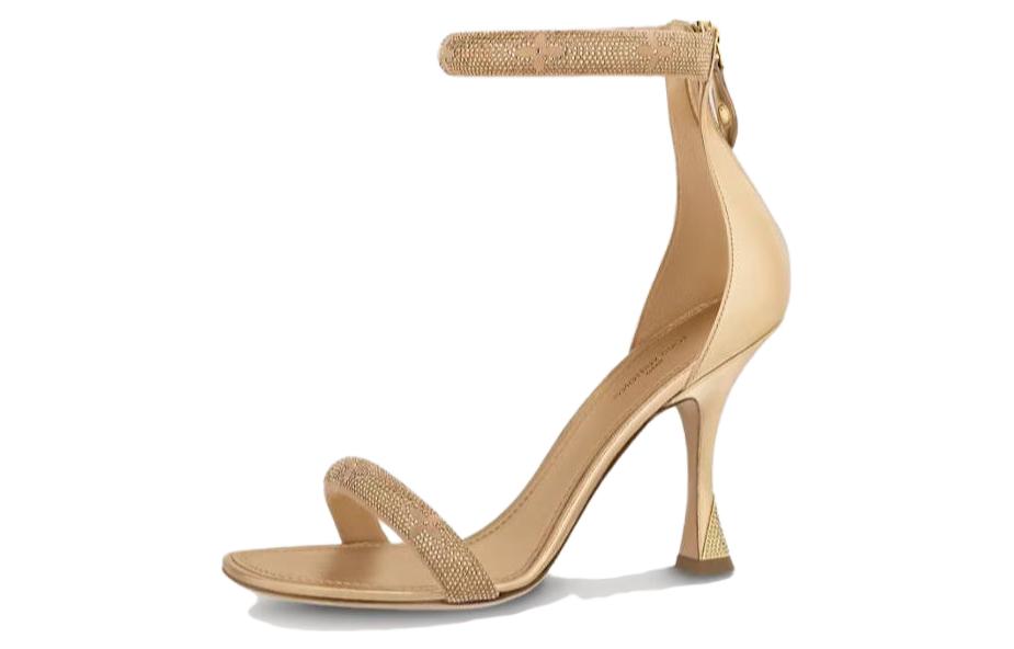 (Women) Louis Vuitton Sparkle Sandal 'Gold Zip-Toe' 1ABILK