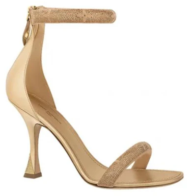 (W) Sandalia Louis Vuitton Sparkle 'Dorado Punta con Cremallera' 1ABILK Order (W) Sandalia Louis Vuitton Sparkle 'Dorado Punta con Cremallera' 1ABILK