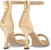 (W) Louis Vuitton Sandal Emas 'Gold Zip-Toe' 1ABILK