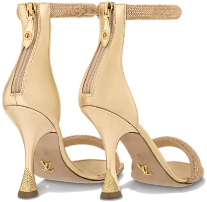 (W) Sandalia Louis Vuitton Sparkle 'Dorado Punta con Cremallera' 1ABILK Shop (W) Sandalia Louis Vuitton Sparkle 'Dorado Punta con Cremallera' 1ABILK