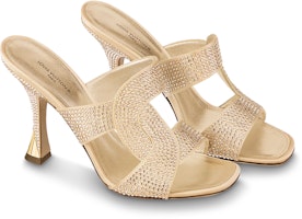 (W) 루이비통 스파클 슬라이드 (골드 사틴) 1ABTK2 Lookbook (W) 루이비통 스파클 슬라이드 (골드 사틴) 1ABTK2