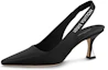 Buy (W) Louis Vuitton Sparkle Slingback Pumps 'Hitam' 1AB0MK