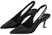 (W) Louis Vuitton Sparkle Slingback Pumps 'Hitam' 1AB0MK