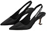 Lookbook (W) Louis Vuitton Sparkle Slingback Pumps 'Hitam' 1AB0MK