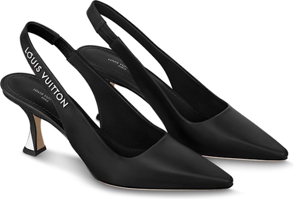 (Women) Louis Vuitton Sparkle Slingback Pumps 'Black' 1AB0MK Shop (Women) Louis Vuitton Sparkle Slingback Pumps 'Black' 1AB0MK