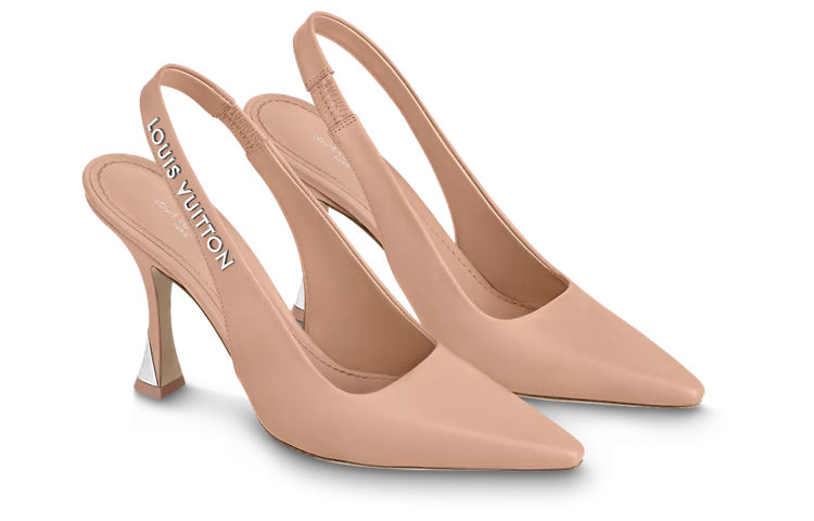 Lookbook (W) ルイ・ヴィトン スパークルスリップオン ピンクレザー (Rui Vu~iton Supākuru Surippuon Pinku Rezā) 1AB1GQ