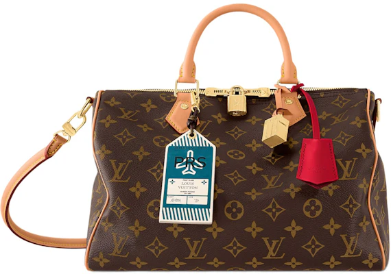 (Women) Louis Vuitton Speedy Soft 30 Monogram Shoulder/Crossbody Travel Bag Brown M11945 Buy (Women) Louis Vuitton Speedy Soft 30 Monogram Shoulder/Crossbody Travel Bag Brown M11945