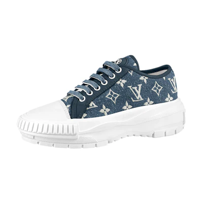 (W) LV LV Squad Sneakers 'Denim Monogram'