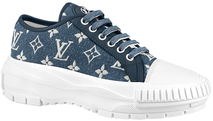 (Women) Louis Vuitton LV Squad Sneakers 'Denim Monogram' 1A9S01 Order (Women) Louis Vuitton LV Squad Sneakers 'Denim Monogram' 1A9S01