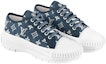 Lookbook (W) Louis Vuitton LV Squad Sneakers 'Denim Monogram' Kasut Jeans Monogram 1A9S01