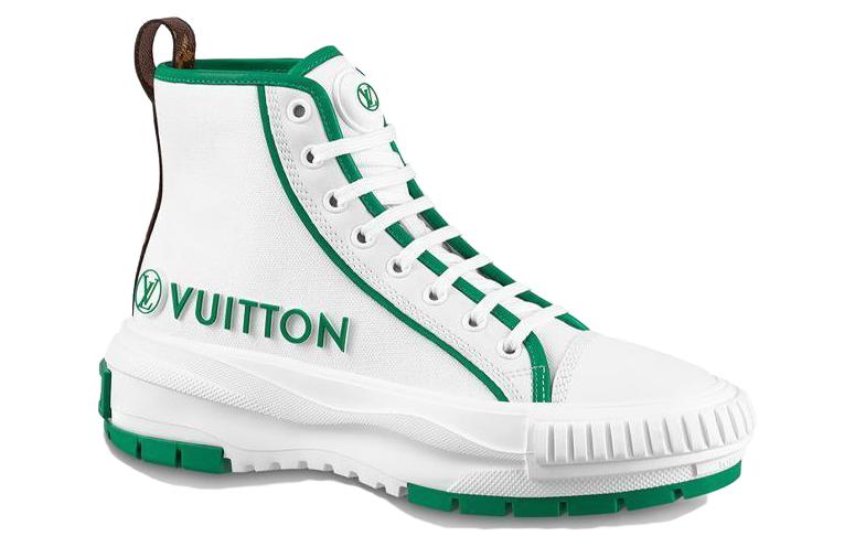 Order (W) Zapatillas Louis Vuitton Squad Tobilleras 'Blanco Verde' 1AADAP