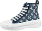 Buy (W) Louis Vuitton But Squad Monogram Denim Biru Laut Putih 1A9S12