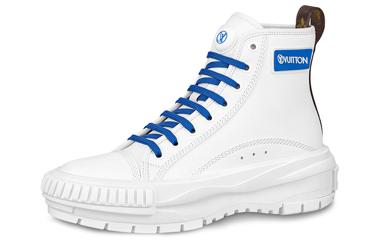 (Women) Louis Vuitton Squad High-Top 'Blue-White' 1A940L