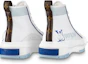 Shop (W) Louis Vuitton Squad High-Top Sneaker ''Weiß Blau'' 1AACVK