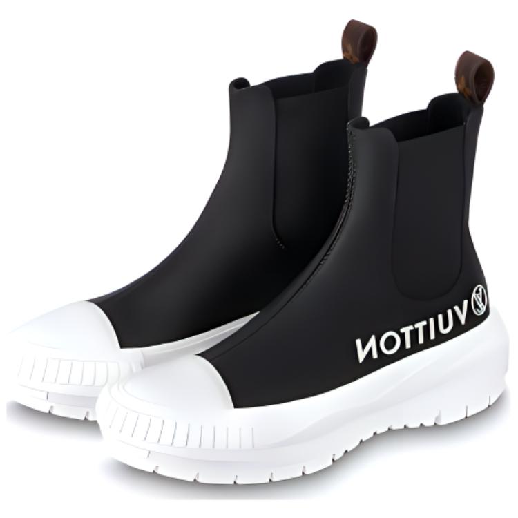 Lookbook (W) ルイ・ヴィトン スコード ハイ "ブラックホワイト" 1A9RXG