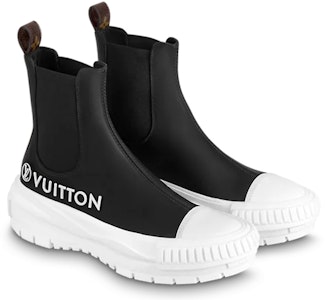 (W) Louis Vuitton Squad High 'Hitam Putih' 1A9RXG Shop (W) Louis Vuitton Squad High 'Hitam Putih' 1A9RXG