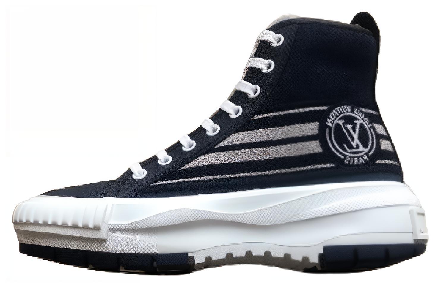 (Women) Louis Vuitton Squad High 'Deep Blue' 1AAD3G