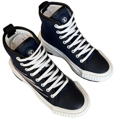 (Women) Louis Vuitton Squad High 'Deep Blue' 1AAD3G Lookbook (Women) Louis Vuitton Squad High 'Deep Blue' 1AAD3G
