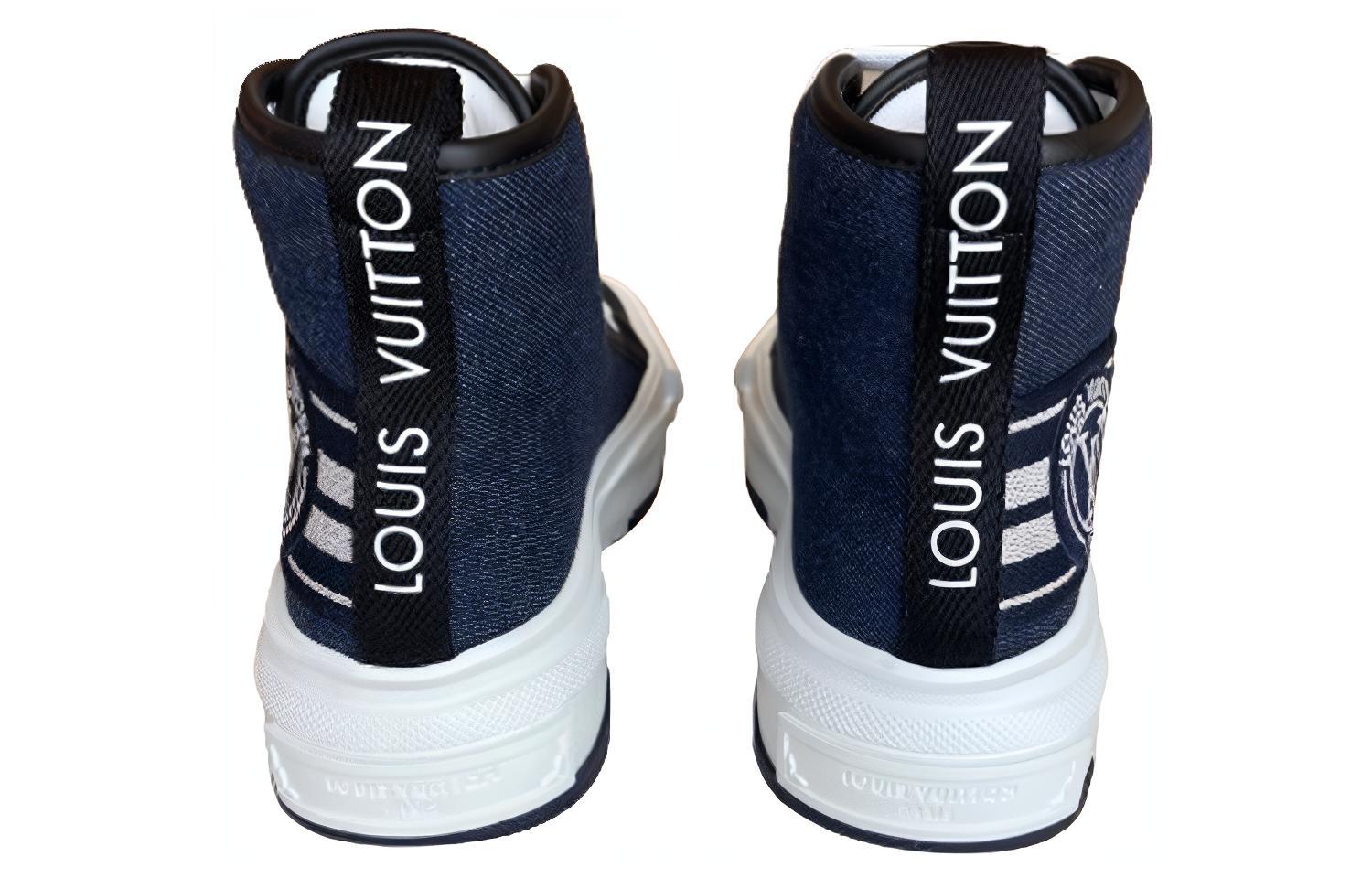 Shop (W) Louis Vuitton Squad Tinggi 'Biru Mendalam' 1AAD3G