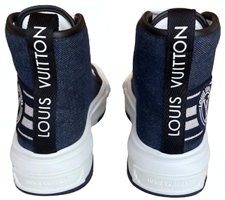 (Women) Louis Vuitton Squad High 'Deep Blue' 1AAD3G Shop (Women) Louis Vuitton Squad High 'Deep Blue' 1AAD3G