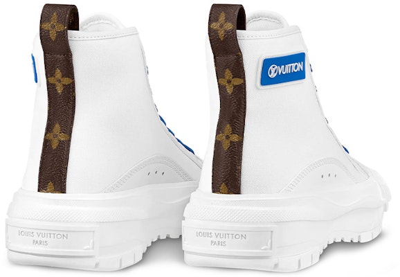 (W) Louis Vuitton Squad High-Top 'Biru-Putih' 1A940L Lookbook (W) Louis Vuitton Squad High-Top 'Biru-Putih' 1A940L