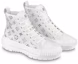 Lookbook (W) Louis Vuitton LV Squad Ankle Sneakers 'Putih dengan Monogram Kristal' 1A9RZO
