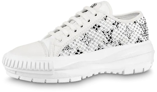 (W) ルイ・ヴィトン LVスクワッドスニーカー クリスタルモノグラム (ホワイト) 1A9RZ8 Buy (W) ルイ・ヴィトン LVスクワッドスニーカー クリスタルモノグラム (ホワイト) 1A9RZ8