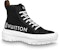 (W) Louis Vuitton Squad Platform Ankle Sneakers 'Hitam' 1A96EU