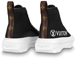 (W) Louis Vuitton Squad Platform Ankle Sneakers 'Hitam' 1A96EU Shop (W) Louis Vuitton Squad Platform Ankle Sneakers 'Hitam' 1A96EU